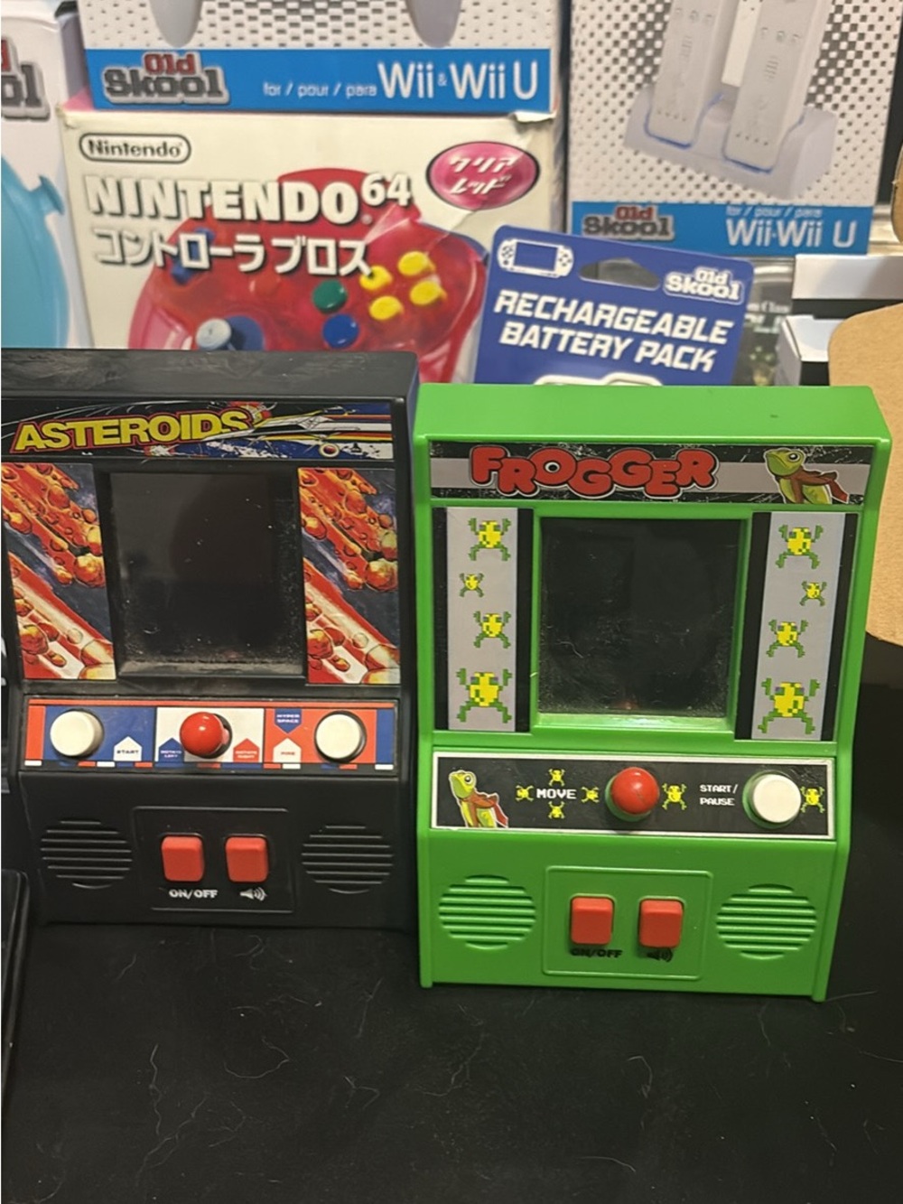 Frogger, Asteroids and PAC-Man Mini Arcade